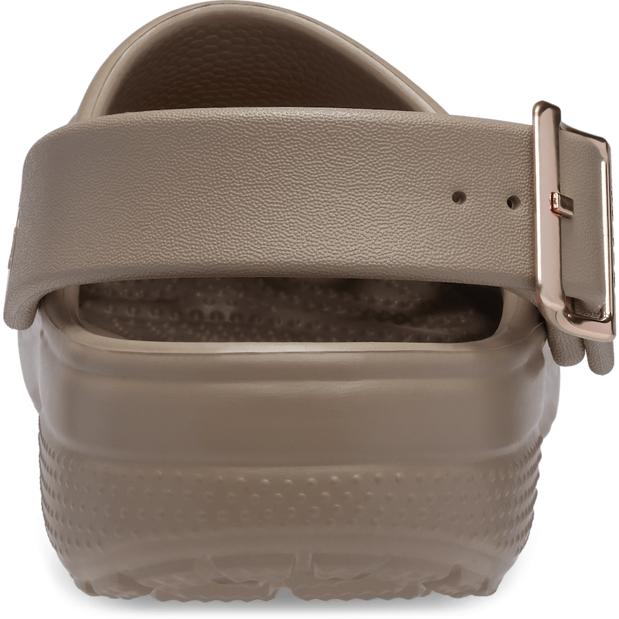 Colour Classic Metallic Buckle Clog - Back - Crocs