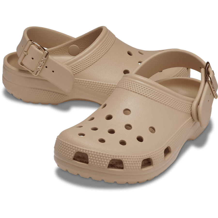 Colour Classic Metallic Buckle Clog - Pair - Crocs