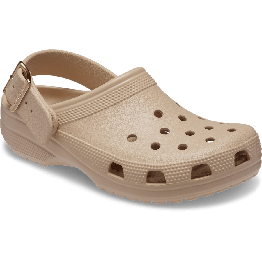 Colour Classic Metallic Buckle Clog - Angle - Crocs
