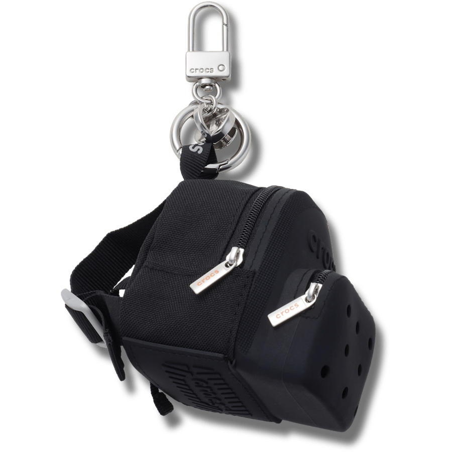 Crocs Crocs Classic Backpack Bag Charm — Black