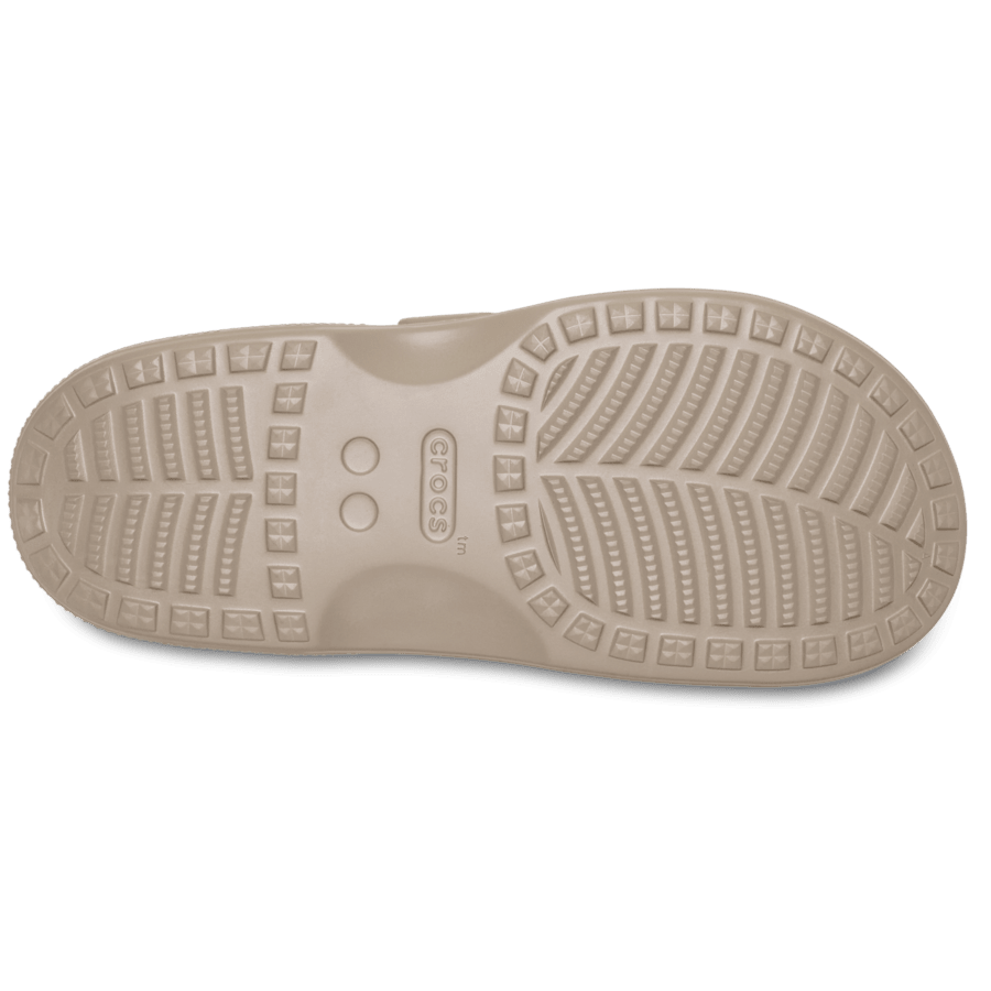 Taupe Women's Saturday Sandal - Ansicht von unten - Crocs