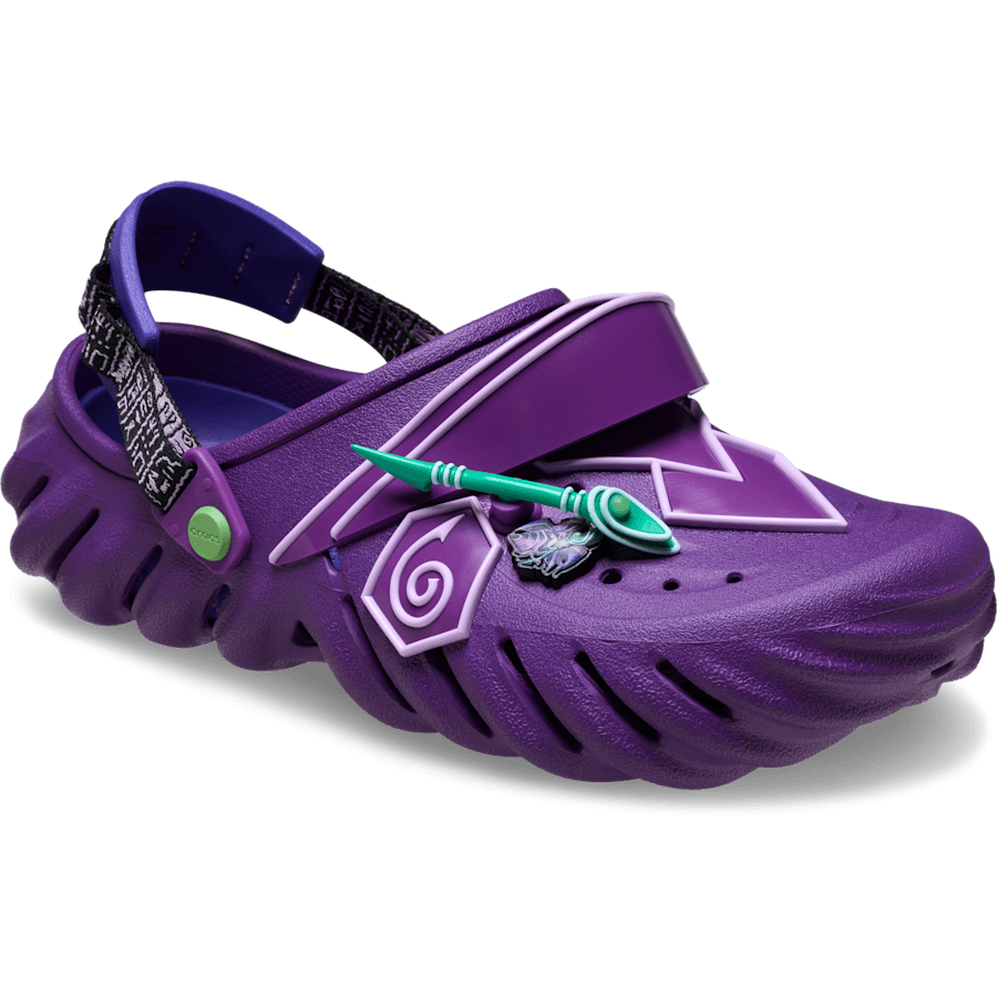 Multi Yu-Gi-Oh! Dark Magician Echo Clog - Angle - Crocs