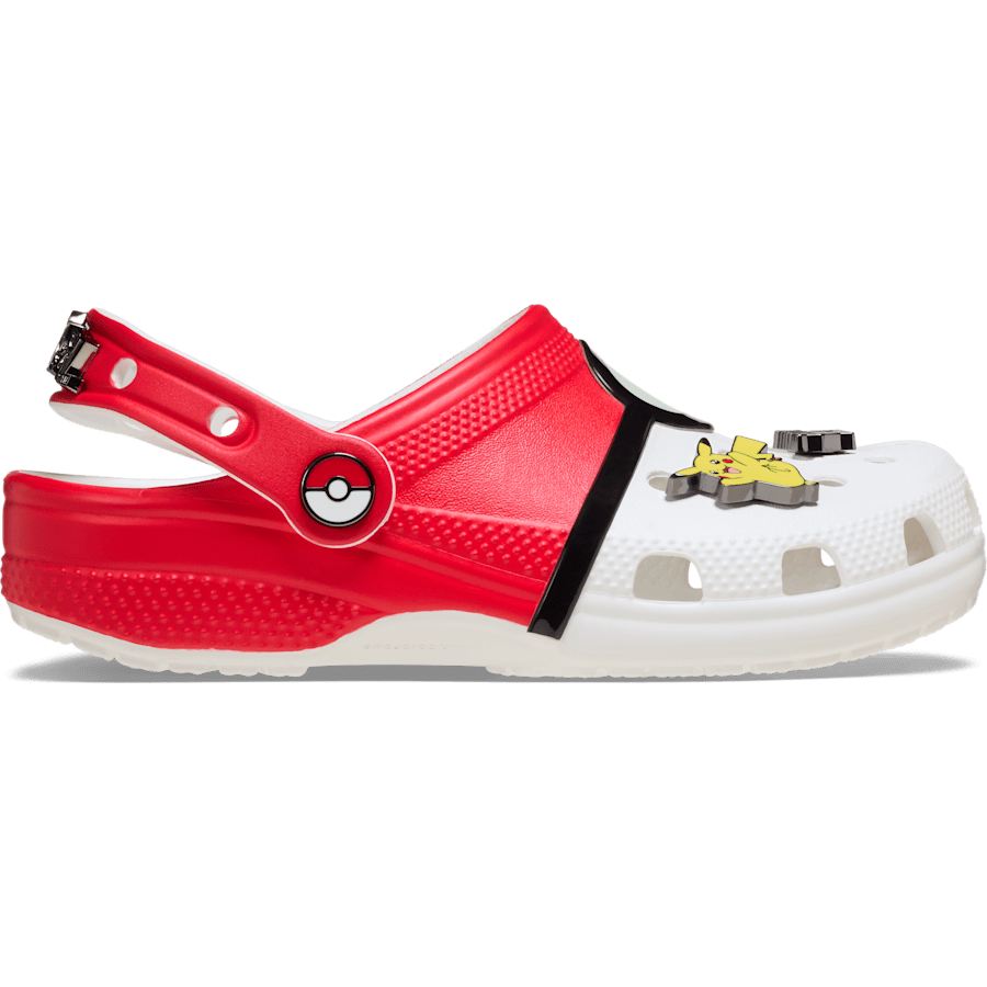 Multi Kids’ Pokémon Poké Ball Classic Clog - Top - Crocs