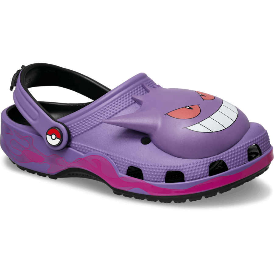 Multi Pokémon Gengar Classic Clog - Angle - Crocs
