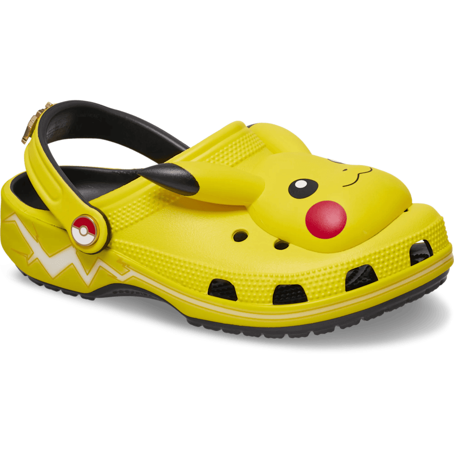 Multi Pokémon Pikachu Classic Clog - Angle - Crocs