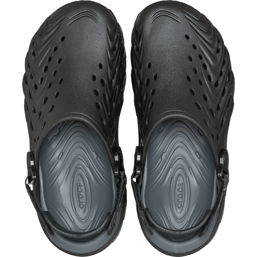 Black Chrome Echo II Chrome - Draufsicht - Crocs