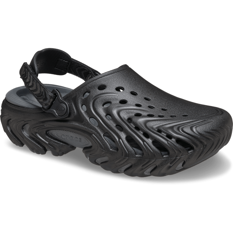 Black Chrome Echo II Chrome - Schrägsicht - Crocs