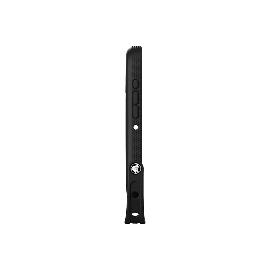 Crocs iPhone 16 Compatible Case — Black