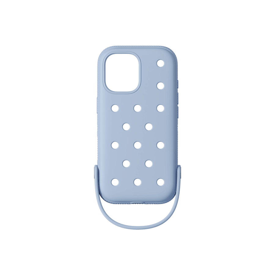 Crocs iPhone 17 Compatible Case — Blue Calcite