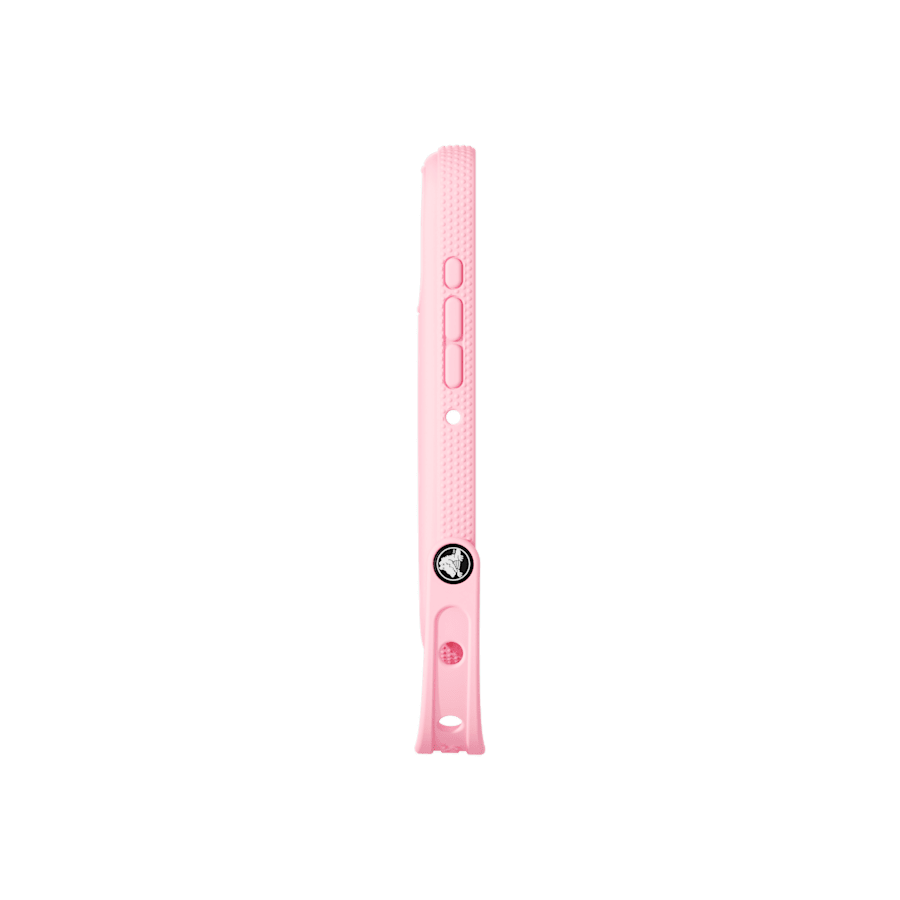 Pink Milk iPhone 17 Pro Compatible Case - Bottom - Crocs