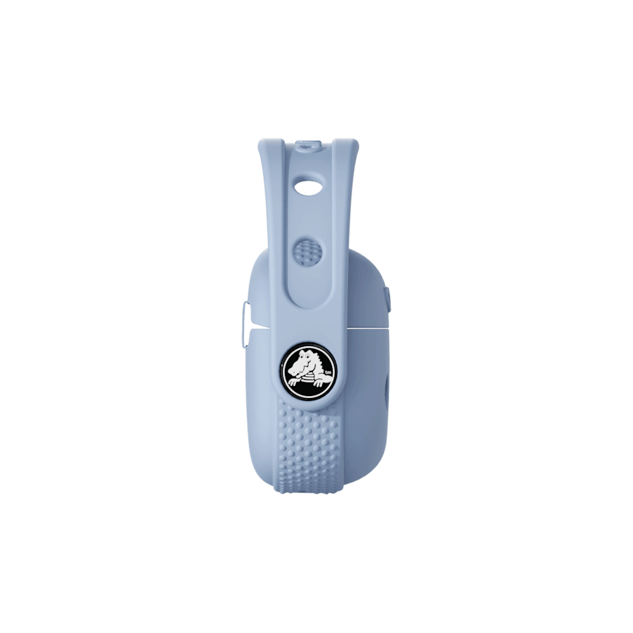 Crocs AirPods 4 Compatible Case — Blue Calcite