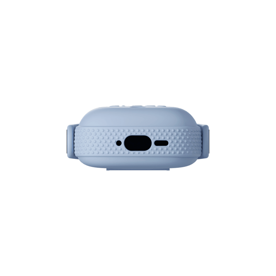 Crocs AirPods 4 Compatible Case — Blue Calcite