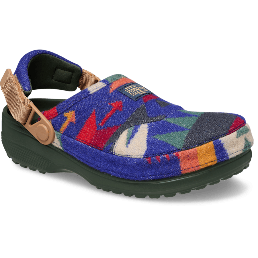 Multi Pendleton Classic Crafted Clog - Angle - Crocs