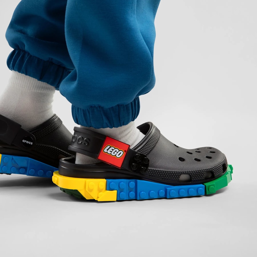Black Kids’ LEGO® Creativity Clog - Back - Crocs