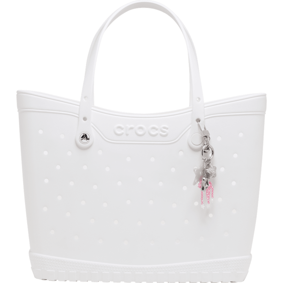 Stars and Beaded Bow Bag Charm - Charm on shoes - Jibbitz Charms