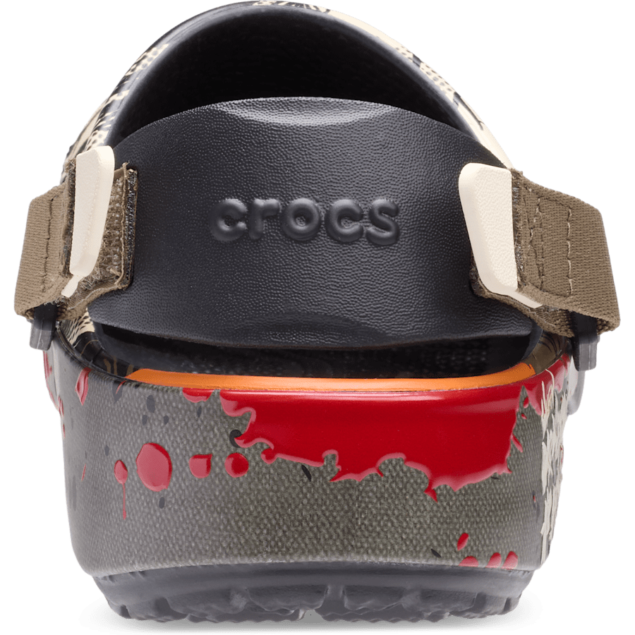 Multi Halloween Michael Myers Classic Clog - Back - Crocs