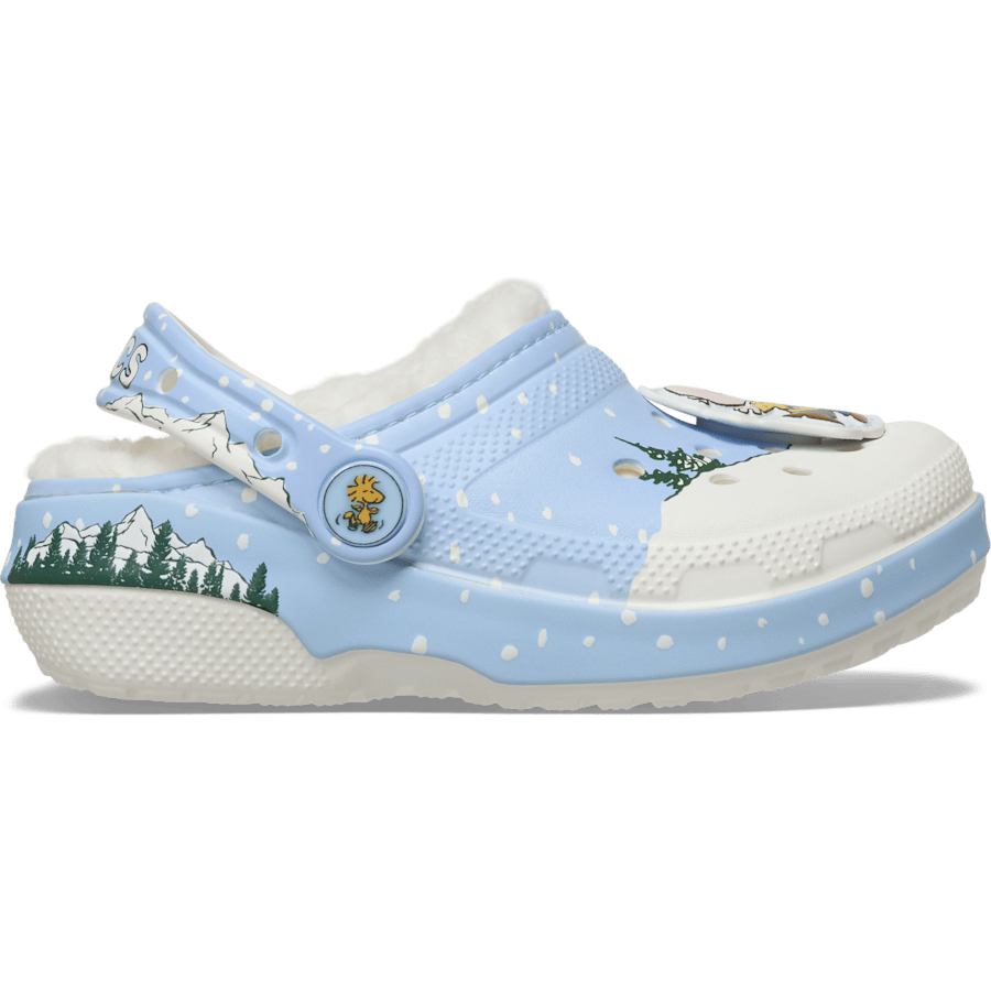Multi Toddler Peanuts Holiday Classic Lined Clog - Top - Crocs