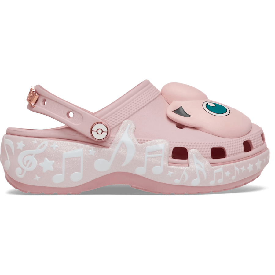 Multi Pokémon Jigglypuff Classic Platform Clog - Top - Crocs