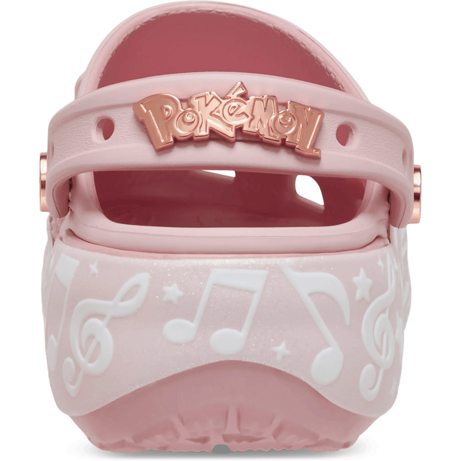 Multi Pokémon Jigglypuff Classic Platform Clog - Back - Crocs