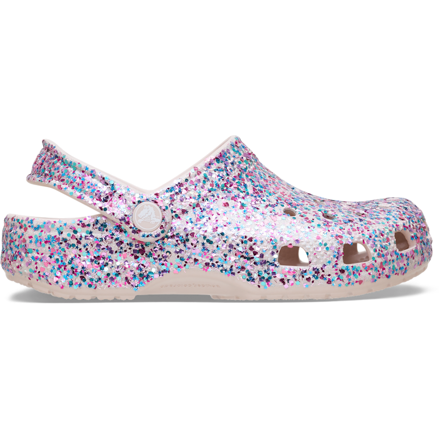 Couleur Kids' Classic Dazzle Glitter Clog - Côté - Crocs