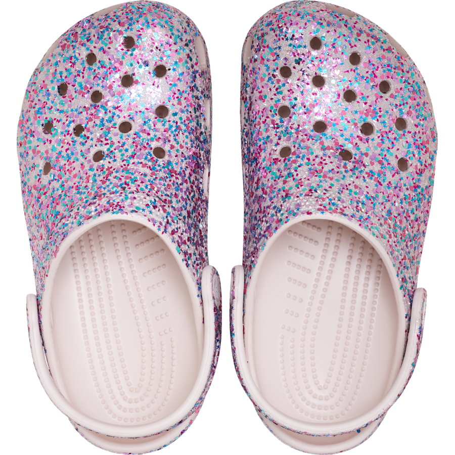Couleur Kids' Classic Dazzle Glitter Clog - Dessus - Crocs
