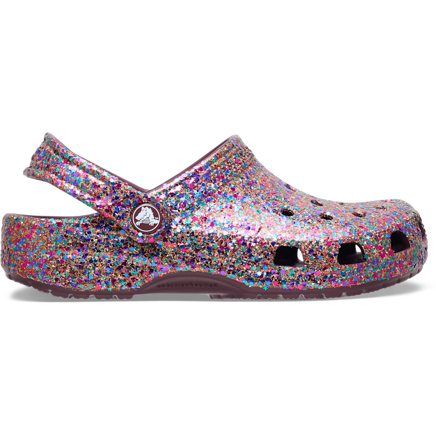 Couleur Kids' Classic Dazzle Glitter Clog - Côté - Crocs