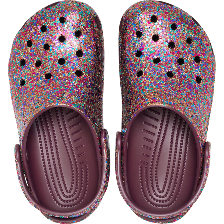 Couleur Kids' Classic Dazzle Glitter Clog - Dessus - Crocs