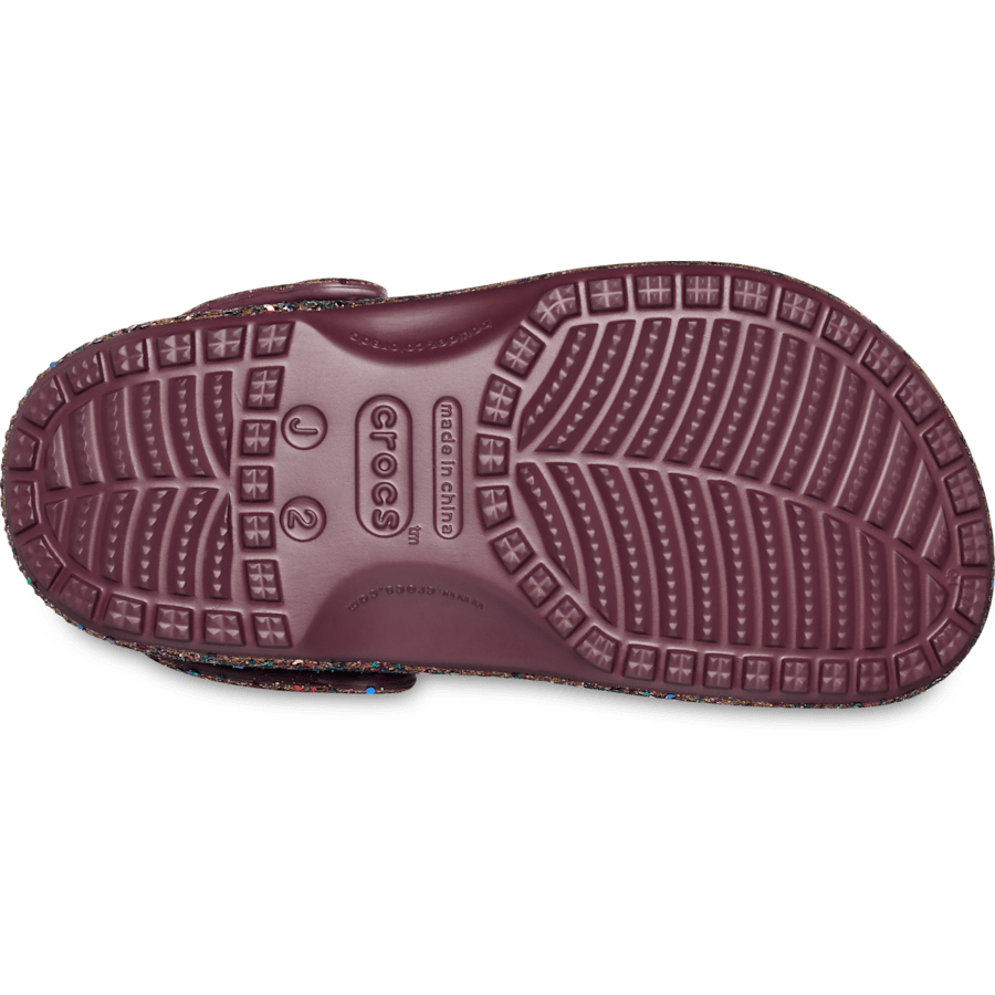 Couleur Kids' Classic Dazzle Glitter Clog - Dessous - Crocs