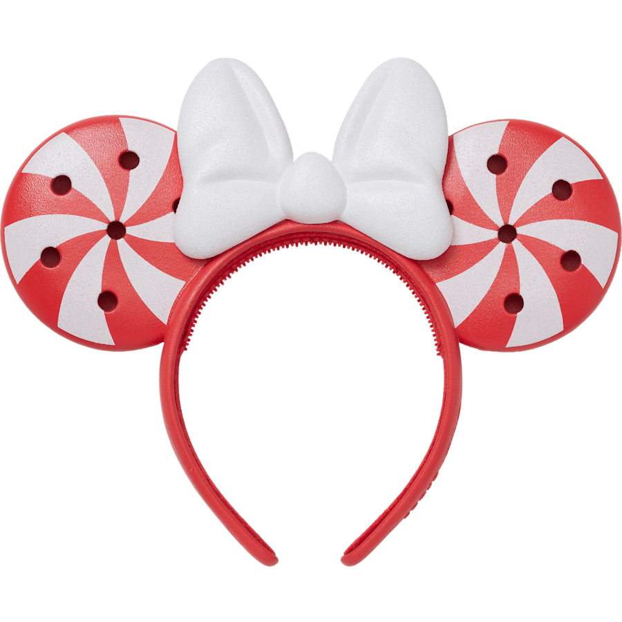 Multi Disney Minnie Mouse Peppermint Headband - Side - Crocs
