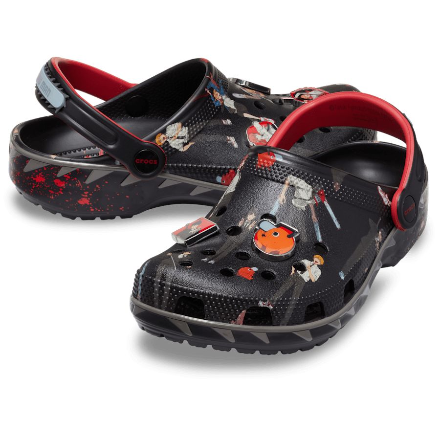 Multi Chainsaw Man Characters Classic Clog - Pair - Crocs