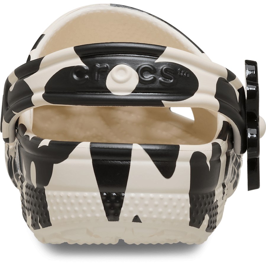 Summit White/Black Kids' Classic Pop Petals Clog - Takaisin - Crocs