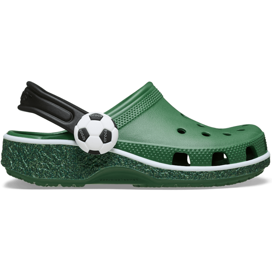 Turf Green Kids' Classic Soccer Turf Clog - Seitenansicht - Crocs