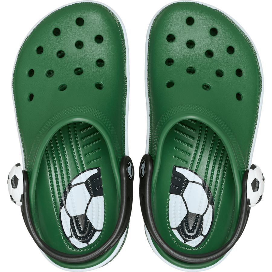Turf Green Kids' Classic Soccer Turf Clog - Draufsicht - Crocs