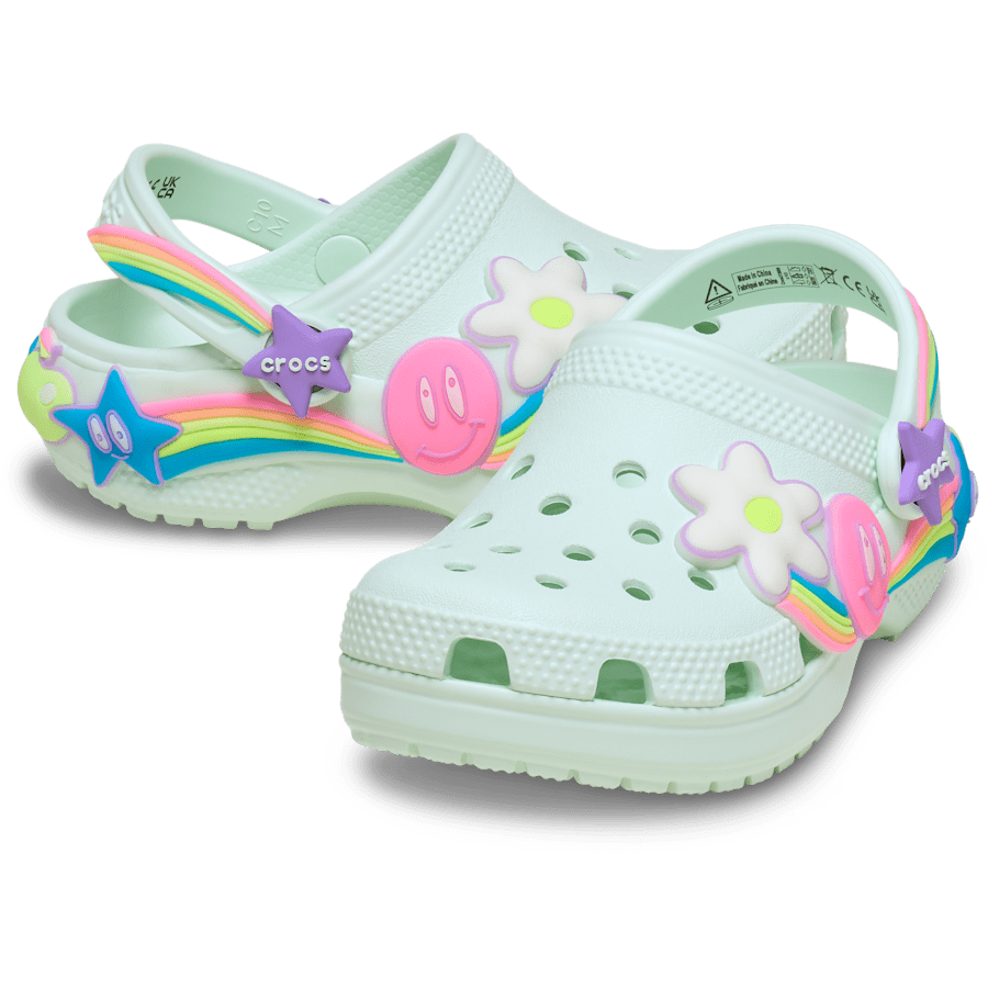 Retro Ice Toddler Classic Dream Lights Clog - Pair - Crocs