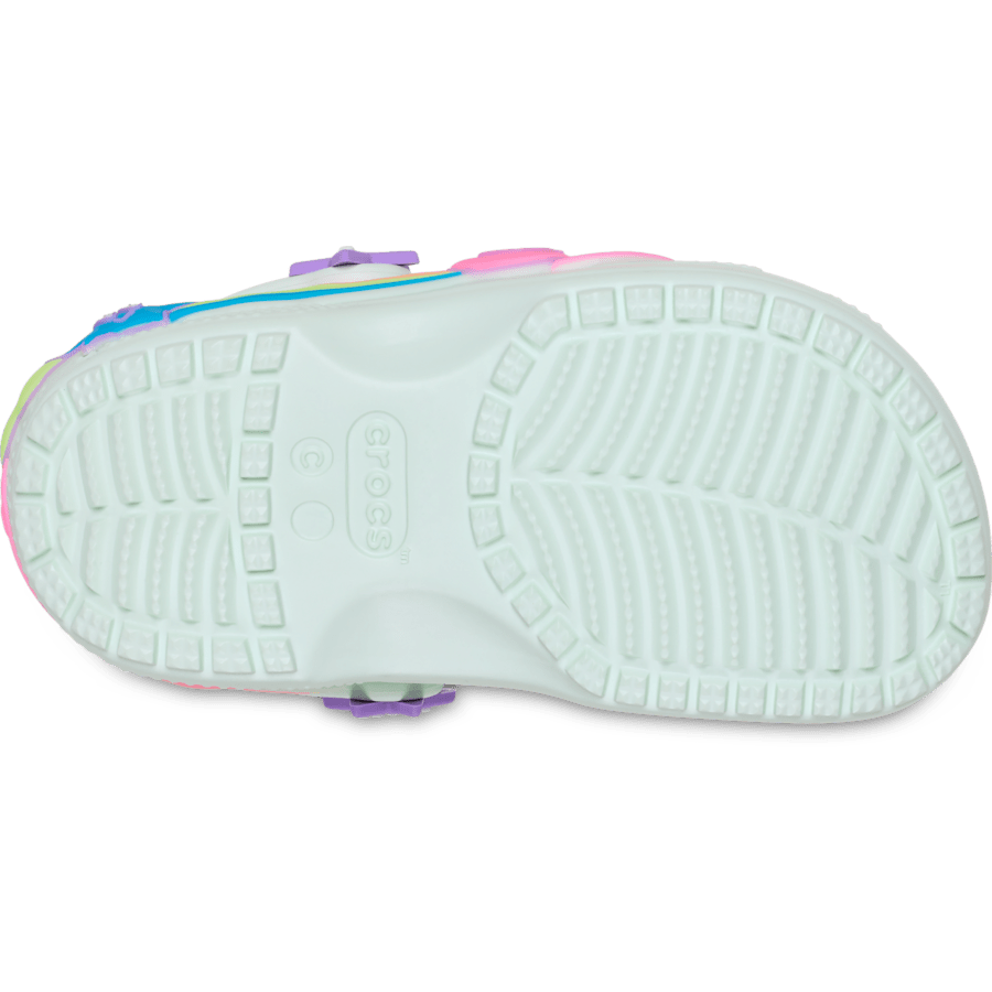 Retro Ice Toddler Classic Dream Lights Clog - Bottom - Crocs