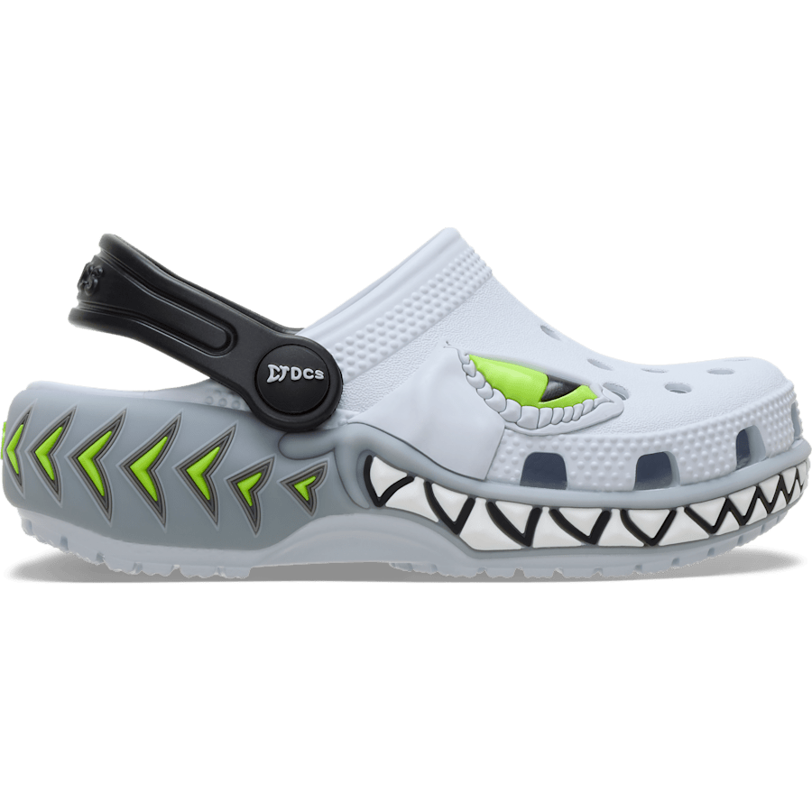 Steel Toddlers Classic Creature Lights Clog - Side - Crocs