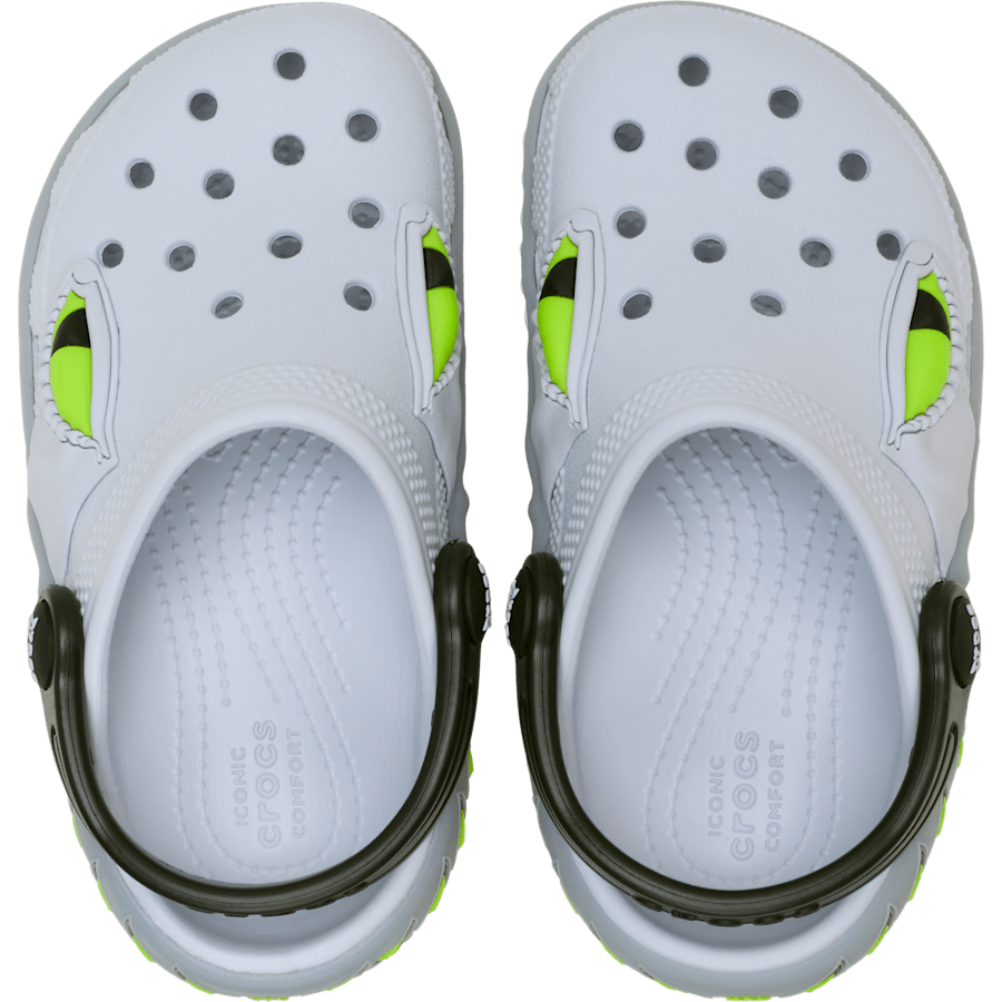 Steel Toddlers Classic Creature Lights Clog - Top - Crocs