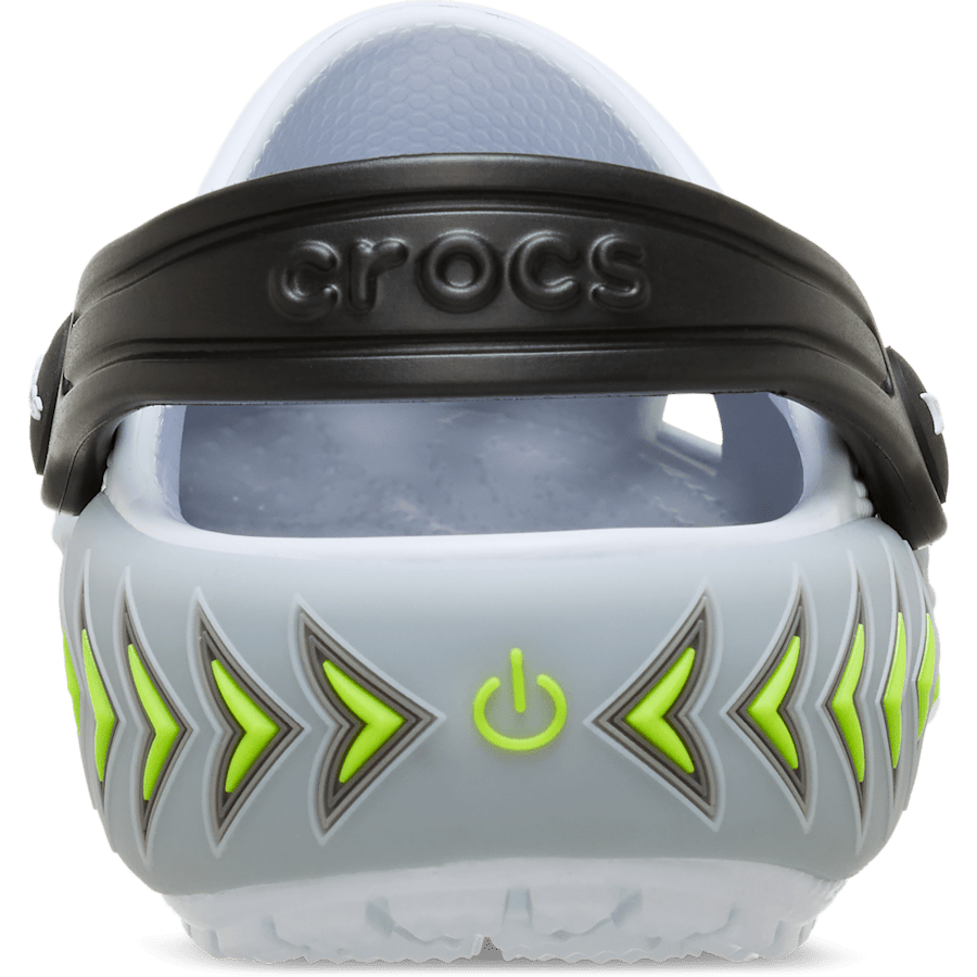 Steel Toddlers Classic Creature Lights Clog - Back - Crocs