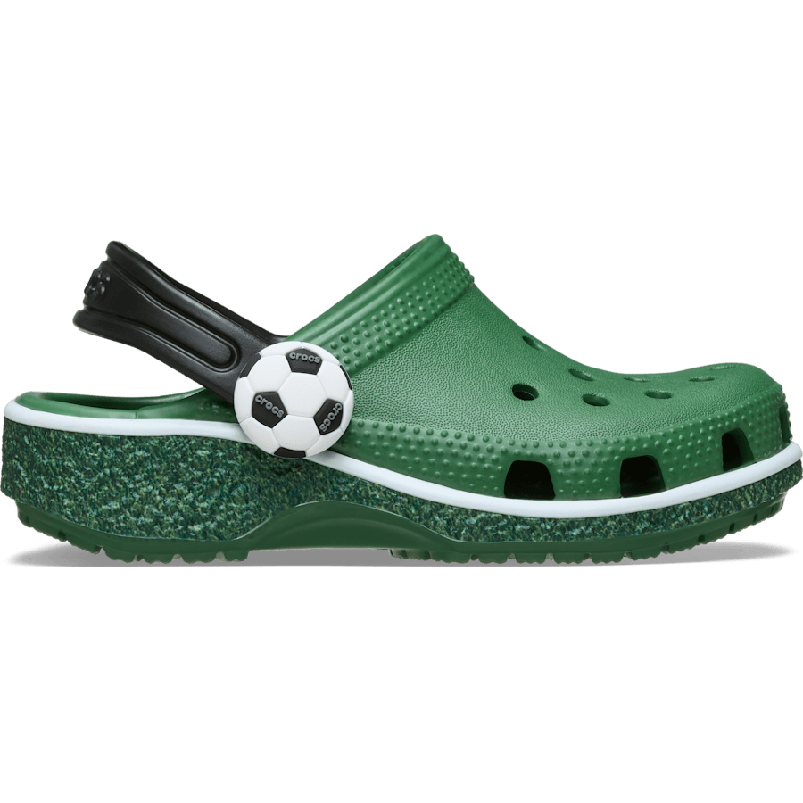 Turf Green Toddlers Classic Soccer Turf Clog - Seitenansicht - Crocs