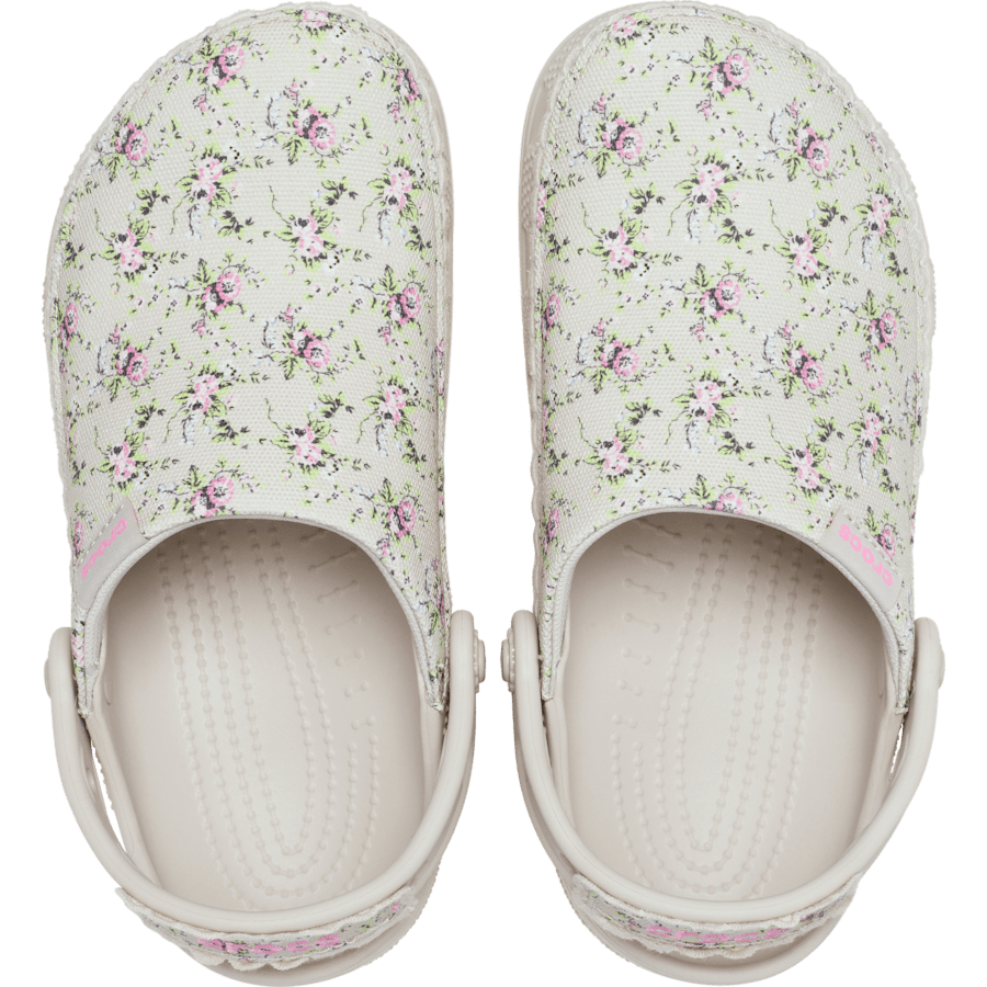 Cocoa Crème Kids' Crafted Ditsy Floral Clog - Top - Crocs