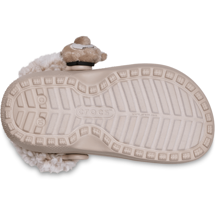 Dulcé Toddler Classic Bear Plush Fleece Lined Clog - Dessous - Crocs