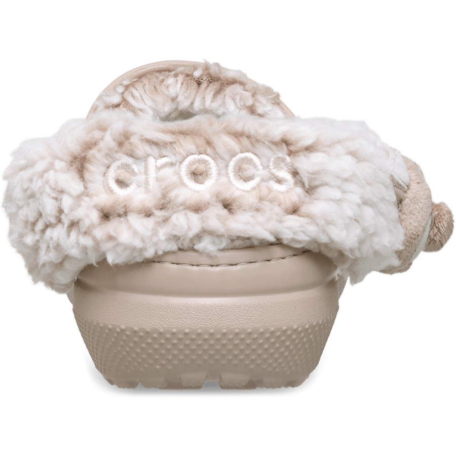 Dulcé Toddler Classic Bear Plush Fleece Lined Clog - Arrière - Crocs