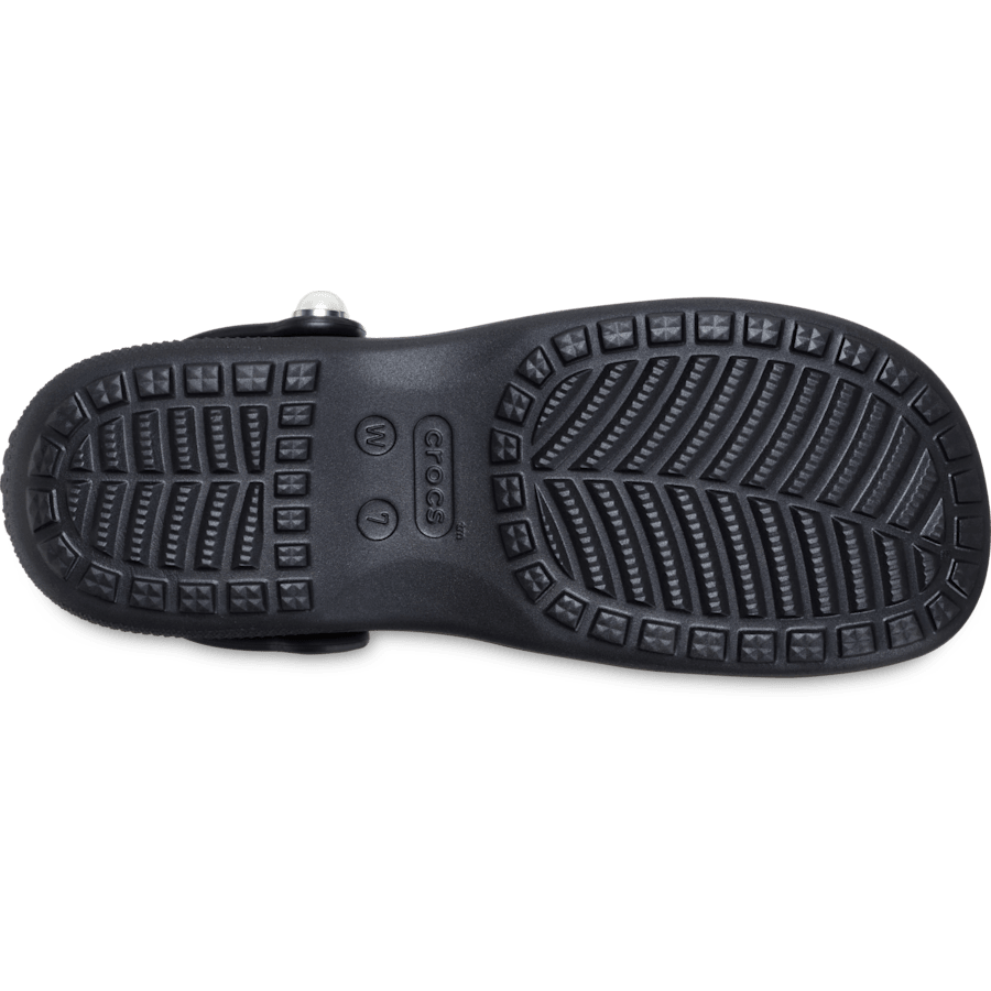 Black Classic Pearls Ballet - Ansicht von unten - Crocs