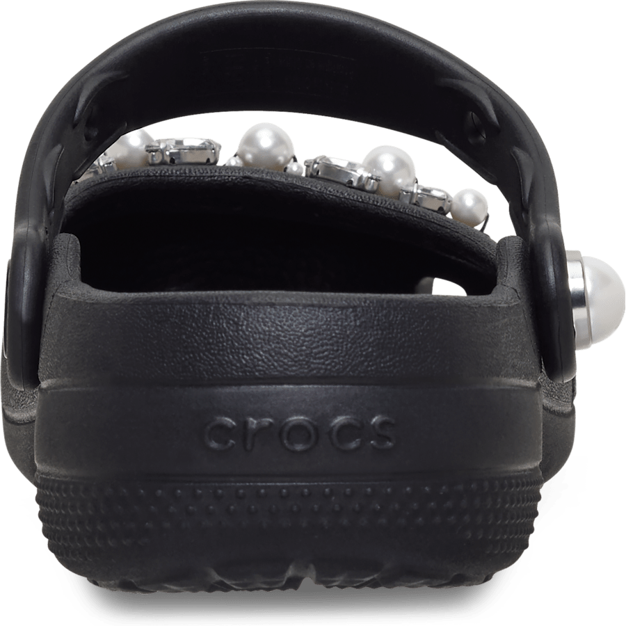 Black Classic Pearls Ballet - Zurück - Crocs
