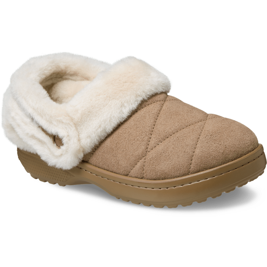 Sépia Unfurgettable Quilted Clog - Angle - Crocs