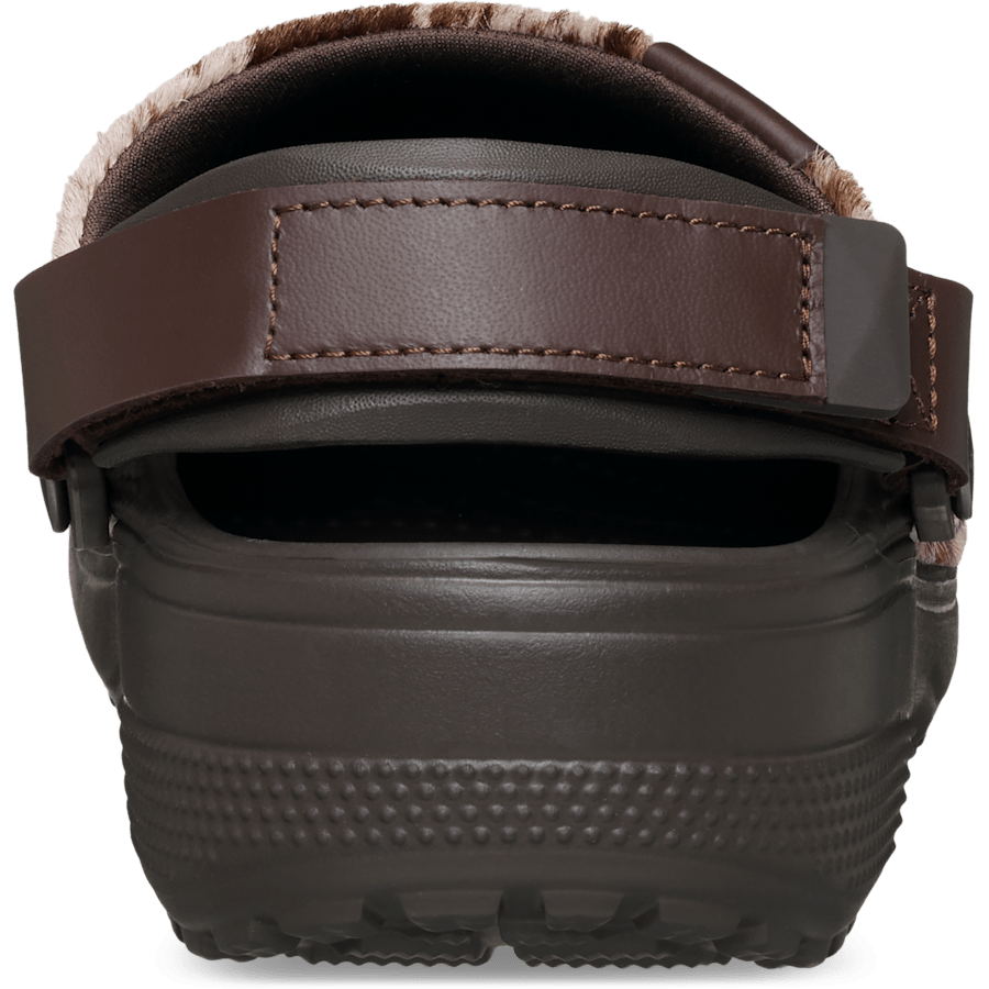 Espresso Crafted Pony Hair Clog - Terug - Crocs