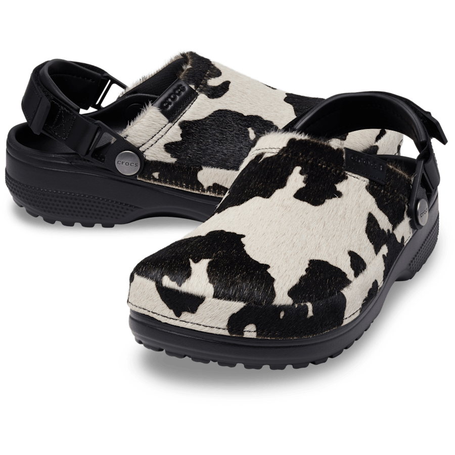 Colour Crafted Pony Hair Clog - Pair - Crocs