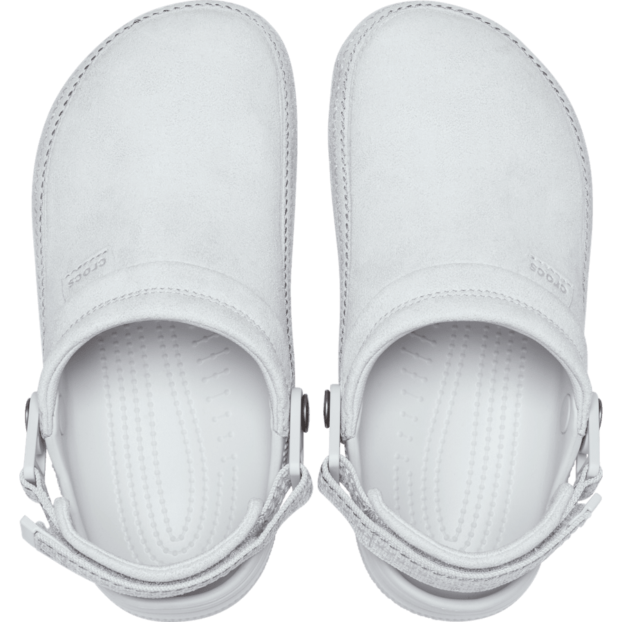 Couleur Crafted Vegan Suede Stitch Clog - Dessus - Crocs