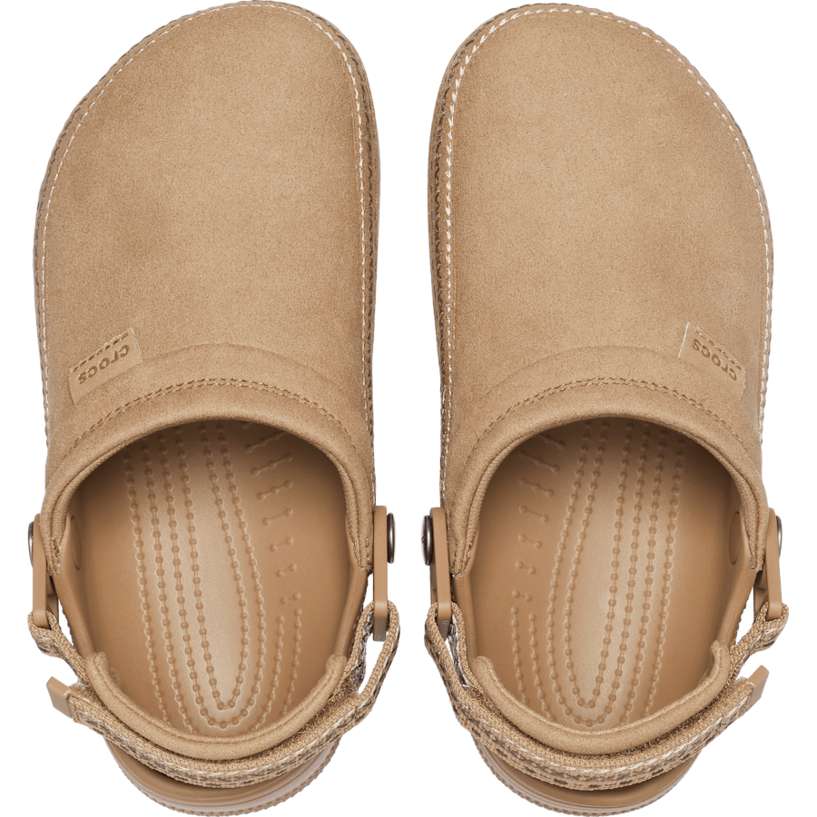 Couleur Crafted Vegan Suede Stitch Clog - Dessus - Crocs