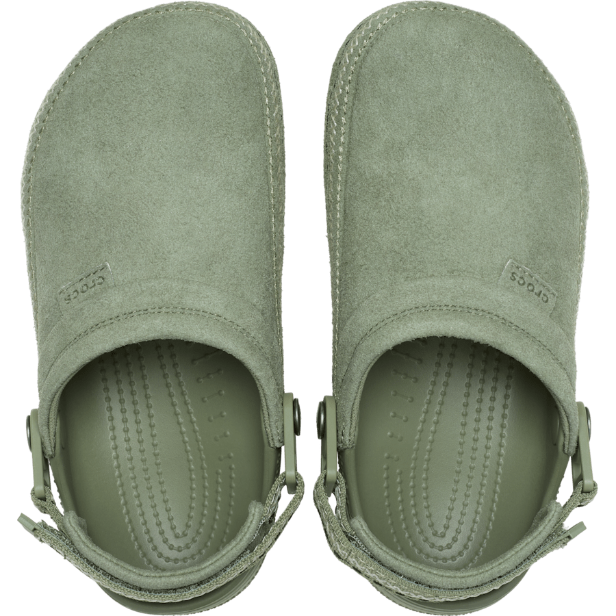 Couleur Crafted Vegan Suede Stitch Clog - Dessus - Crocs